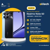 Realme Note 50 4GB-128GB | PTA Approved | 2 Year Warranty | Monthly Installments By ALLTECH upto 12 Months