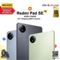 Xiaomi Redmi Pad SE 4G (6GB-128GB) PTA Approved with One Year Official Warranty on Installments