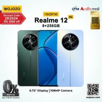 Realme 12 (08GB-256GB) PTA Approved with Official Warranty on Installments