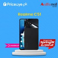 Realme C51 64GB  4GB RAM Priceoye-Installment-PTA Approved