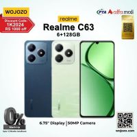 Realme C63 (06GB-128GB) PTA Approved with One Year Official Warranty on Installments