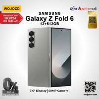 Samsung Galaxy Z Fold 6 12GB-512GB PTA Approved with Official Warranty on Installments