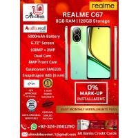 REALME C67 (8GB RAM & 128GB ROM) On Easy Monthly Installments By ALI's Mobile