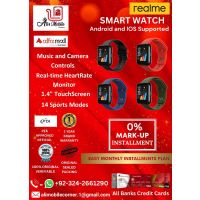REALME WATCH Smart Watch Android & IOS Supported For Men & Women On Easy Monthly Installments By ALI's Mobile