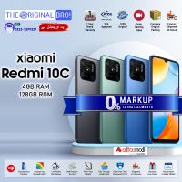 Redmi 10C (4GB RAM 128GB Storage) PTA Approved | Easy Monthly Installment - The Original Bro - With Free Gift (Unbranded Handsfree)