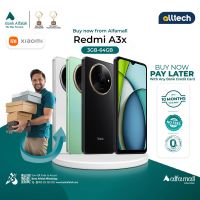 Redmi A3x 3GB-64GB | PTA Approved | 1 Year Warranty | Installment With Any Bank Credit Card Upto 10 Months | ALLTECH