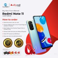 Redmi Note 11 4GB-128GB Installment By CoreTECH | Same Day Delivery For Selected Area Of Karachi
