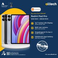 Redmi Pad Pro 8GB-256GB | 1 Year Warranty | PTA Approved | Non Installments By ALLTECH