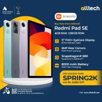 Redmi Pad SE 8GB-256GB | 1 Year Warranty | PTA Approved | Monthly Installments By ALLTECH Upto 12 Months