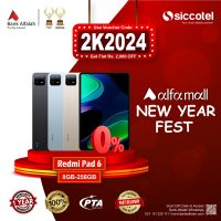 Redmi Pad 6 8GB-256GB | 1 Year Warranty | PTA Approved | Monthly Installment By Siccotel Upto 12 Months