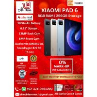 XIAOMI PAD 6 (8GB RAM & 256GB ROM) On Easy Monthly Installments By ALI's Mobile