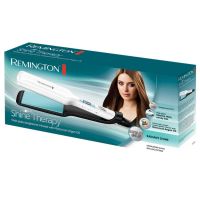 REMINGTON S8550 HAIR STRAIGHTENER SHINE THERAPY WIDE PLATE - Authentico Technology