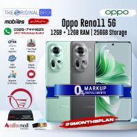 Oppo Reno 11 5G 12/256 | PTA Approved | 1 Year Warranty | Installment | The Original Bro | Premier Banking