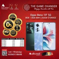 Oppo Reno 11F 5G 8GB-256GB | 1 Year Warranty | PTA Approved | Installments - The Game Changer