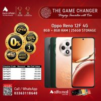 Oppo Reno 12F 4G 8GB-256GB | 1 Year Warranty | PTA Approved | Installments - The Game Changer