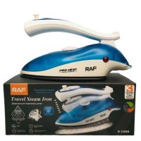 RAF Travel Dry And Steam Iron Lighr Weight 800 watts - R.1259B With Free Delivery On Installment By Spark Technologies