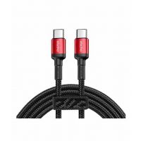 Faster 3A Type-C To Type-C Cable Black (FC-60W) - Non Installments - ISPK-0184