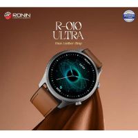 Ronin R-010 Ultra Metallic Finish Bluetooth Calling Smart Watch AMOLED +1 Free Black Strap with Every Watch - ON INSTALLMENT