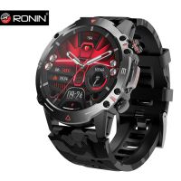 Ronin R-012 Rugged Smart Watch +1 Free Camouflage Black Strap with Every Watch (Black) - ON INSTALLMENT
