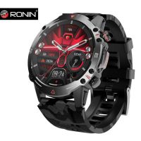 Ronin R-012 Rugged Smart Watch  with 1 Free Camouflage Black Strap (Black) + On Installment