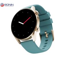 R-08 Always On Display Smart Watch +1 Free Black Strap with Every Watch (Golden Teal) - ON INSTALLMENT