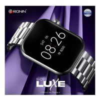 Ronin R-09 Luxe Bluetooth Calling Smartwatch Always On Display +1 Free Black Silicon Strap with Every Watch - ON INSTALLMENT