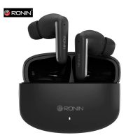 Ronin R-140 Wireless Earbuds ANC + ENC (Black) - ON INSTALLMENT