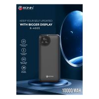 Ronin R-4005 Bigger Digital Display 22.5 Hyper Charge Technology 20W PD Fast Charging 10000MAH Power Bank - ON INSTALLMENT
