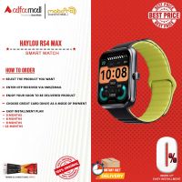 Haylou RS4 Max Calling Smart Watch with 1.91″ HD Display Dual Strap - Mobopro1 - Installment-6 Months (0% Markup)