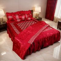 9-pieces-embroidered-silk-bed-set-deep-maroon