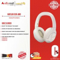 Haylou S35 ANC Over-ear Noise Canceling Headphones (Trendy Design with Incredible Sound) Mobopro1 - Installment-3 Months (0% Markup)-Off White