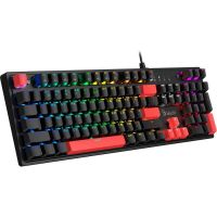 Bloody Customize Mechanical Switch RGB Gaming Keyboard BLMS Red Switch Fire Black (S510R) On Installment ST