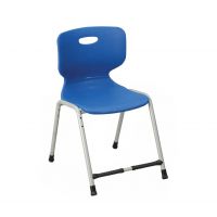 SAAB Study Chair Steel Plastic Model (S-209) Pack OF 4 Chairs