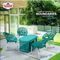 SAAB TREE CHAIRS SP-313 SET WITH TABLE SP-280  Free Delivery | On Installment
