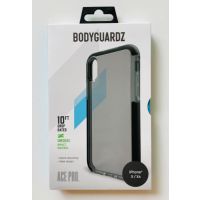 Apple iPhone X, Xs Case/Cover BodyGuardz Ace Pro™ Smoke Black - US Imported