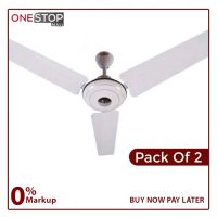 Super Asia Ceiling Fan Saver Model size 56 Pack OF 2 Brand Warranty Other Bank
