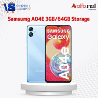Samsumg A04E 3GB/64GB Storage | PTA Approved | 1 Year Warrantry | Installment