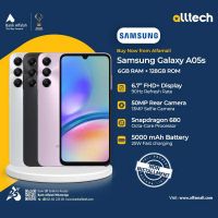 Samsung A05S 6GB-128GB | 1 Year Warranty | PTA Approved | Non Installments By ALLTECH