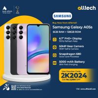 Samsung A05S 6GB-128GB | 1 Year Warranty | PTA Approved | Monthly Installments By ALLTECH Upto 12 Months