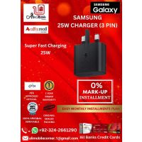 SAMSUNG 25W 3-PIN CHARGER On Easy Monthly Installments By ALI's Mobile