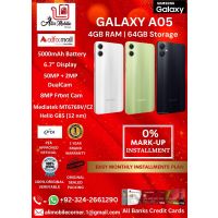 SAMSUNG A05 (4GB RAM & 64GB ROM) On Easy Monthly Installments By ALI's Mobile