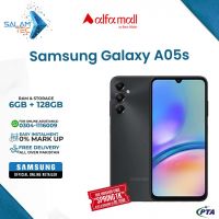 Samsung A05s 6GB RAM 128GB Storage On Easy Installments with 1 Year Brand Warranty & PTA Approved by SALAMTEC & BEST PRICES