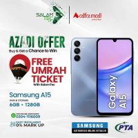 Samsung Galaxy A15 6GB RAM 128GB Storage On Easy Installments (12 Months) with 1 Year Brand Warranty & PTA Approved by SALAMTEC & BEST PRICES