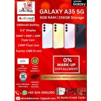 SAMSUNG A35 5G (8GB RAM & 256GB ROM) On Easy Monthly Installments By ALI's Mobile