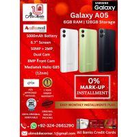 SAMSUNG GALAXY A05 (6GB+6GB EXTENDED RAM & 128GB RAM) On Easy Monthly Installments By ALI's Mobile