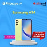 Samsung A34 8GB 256GB ( Lime ) | Installment | PTA Approved | Priceoye