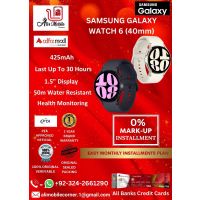 SAMSUNG GALAXY WATCH 6 40mm On Easy Monthly Installments By ALI's Mobile