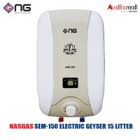 Nasgas SEM-150 Electric Geyser 15 Litter Semi Instant Electric Water Heater On Installments
