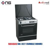 Nasgas SG-327 Single Door Cooking Range 27 inch Tempered Front Glass On Installments