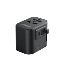 Anker 312 Travel Adapter With 2 USB and 1 Type-C Ports Black With Free Delivery On Cash by Spark Tech